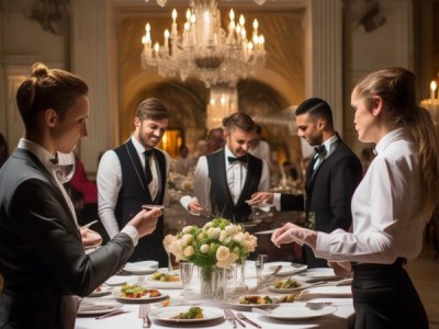 餐厅服务礼仪的风采——酒店服务礼仪大赛风采